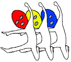 Mask 3 Brothers sticker #14930864