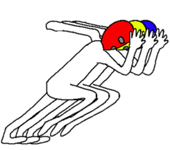 Mask 3 Brothers sticker #14930872