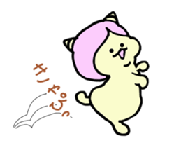 Demon's cat sticker #14931133