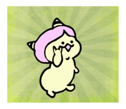 Demon's cat sticker #14931146