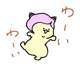 Demon's cat sticker #14931153