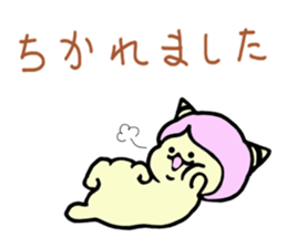 Demon's cat sticker #14931157