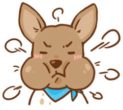 Dian Dian is a Mix Breed dog sticker #14931383