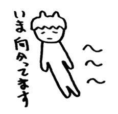 Mr. languid spiritlessness sticker #14932323