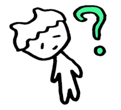 Mr. languid spiritlessness sticker #14932325