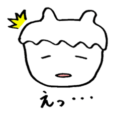 Mr. languid spiritlessness sticker #14932331