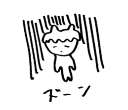 Mr. languid spiritlessness sticker #14932335