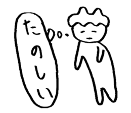 Mr. languid spiritlessness sticker #14932340