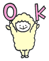 Sheep, sometimes chick sticker #14932526