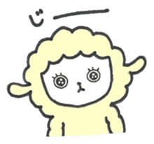 Sheep, sometimes chick sticker #14932530