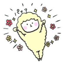 Sheep, sometimes chick sticker #14932533