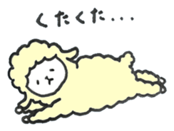 Sheep, sometimes chick sticker #14932538