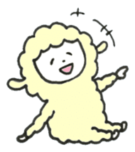 Sheep, sometimes chick sticker #14932539