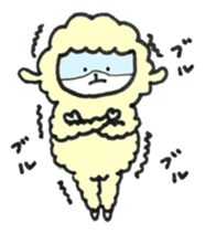 Sheep, sometimes chick sticker #14932542