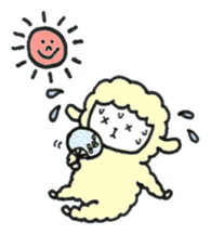 Sheep, sometimes chick sticker #14932543