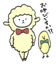 Sheep, sometimes chick sticker #14932546