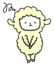 Sheep, sometimes chick sticker #14932547