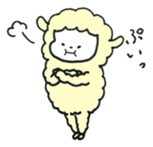 Sheep, sometimes chick sticker #14932553