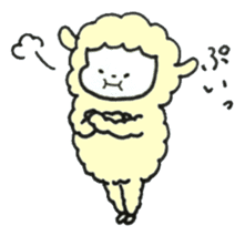 Sheep, sometimes chick sticker #14932553