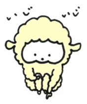 Sheep, sometimes chick sticker #14932557