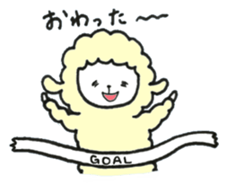 Sheep, sometimes chick sticker #14932563