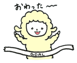 Sheep, sometimes chick sticker #14932563