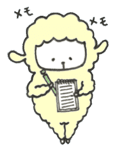 Sheep, sometimes chick sticker #14932564