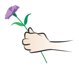 Give you a flower sticker #14933159