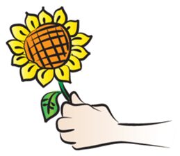 Give you a flower sticker #14933163