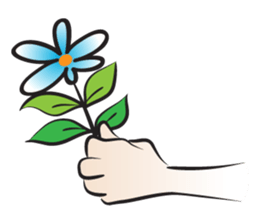 Give you a flower sticker #14933170