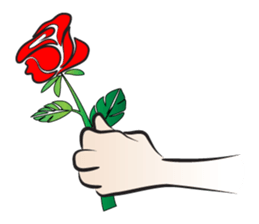 Give you a flower sticker #14933175