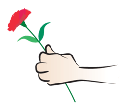 Give you a flower sticker #14933178