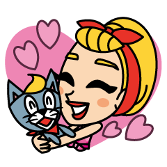 Misaki Aono Magical Rockabilly Sticker