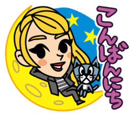 Misaki Aono Magical Rockabilly Sticker sticker #14933352