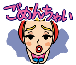 Misaki Aono Magical Rockabilly Sticker sticker #14933356