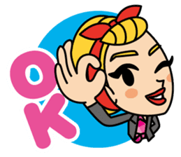 Misaki Aono Magical Rockabilly Sticker sticker #14933370