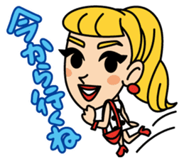 Misaki Aono Magical Rockabilly Sticker sticker #14933373