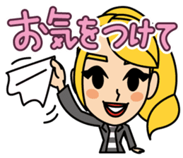 Misaki Aono Magical Rockabilly Sticker sticker #14933376