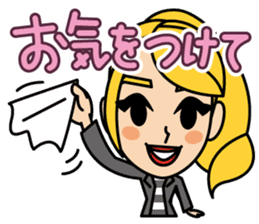 Misaki Aono Magical Rockabilly Sticker sticker #14933376