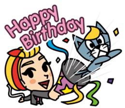 Misaki Aono Magical Rockabilly Sticker sticker #14933380