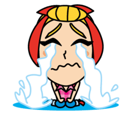 Misaki Aono Magical Rockabilly Sticker sticker #14933386