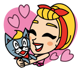 Misaki Aono Magical Rockabilly Sticker sticker #14933389