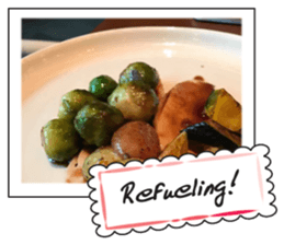 Food in the day2 sticker #14934129