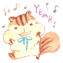 KIRARIS the chipmunk! sticker #14934323