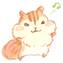 KIRARIS the chipmunk! sticker #14934335
