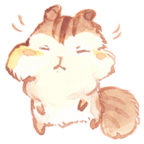 KIRARIS the chipmunk! sticker #14934338