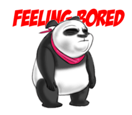 Giggle Panda sticker #14934478