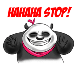 Giggle Panda sticker #14934479