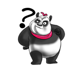 Giggle Panda sticker #14934480