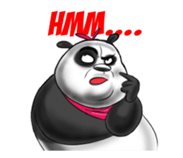 Giggle Panda sticker #14934481